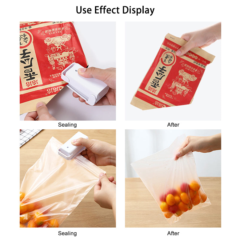 Bag Sealing Machine Food Packaging Kitchen Storage Bag Clips