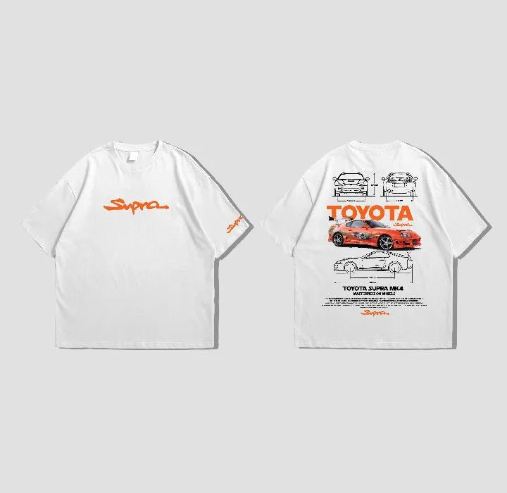 Oversized Dropshoulder Graphic DTF Printed Tshirt For Men and Woman
