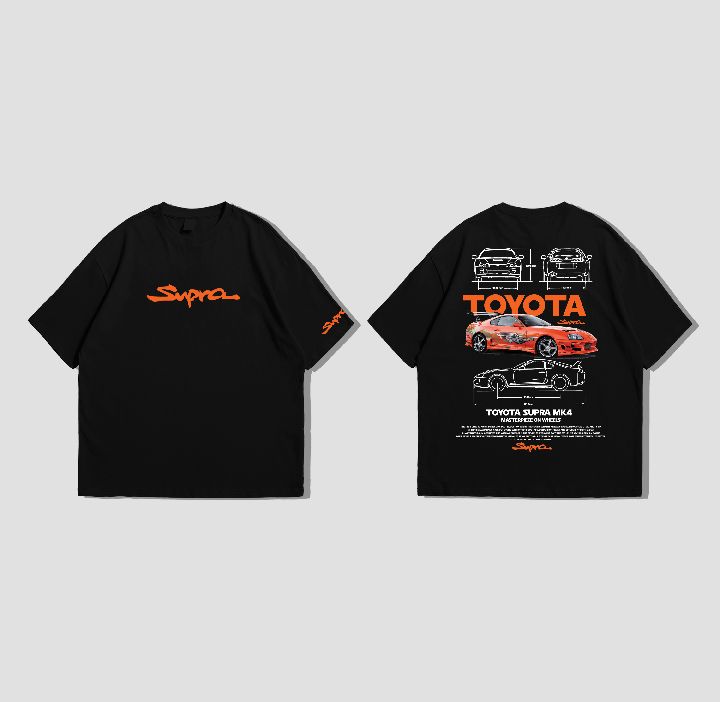 Oversized Dropshoulder Graphic DTF Printed Tshirt For Men and Woman
